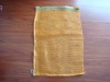 whiskey color PP leno mesh bag for agricultural use