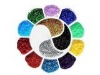 PET hexagon glitter powder for printing