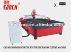 fanch cnc plasma cutting machine /China plasma power source/DSP controller/Taiwan square rails/water jet system