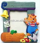 2d and 3d soft pvc cartoon photo frame/ picture frame