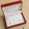 plastic jewelry set box gift box flocking box jewellery set box bracelet box