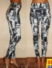 Sexy Leggings Photos Model Magazine Black White Womens Ladies Tights Pants