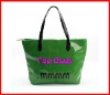 2012 HOT SELL fashion ladies' shiny pvc handbag