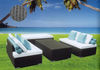 2012 best selling rattan sofa with end table