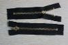 #5 Brass closed end Metal Zipper for Jeans