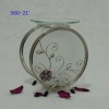 Glass Incense Burners with Flowers