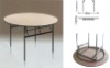 round folding hotel table