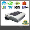 Smart Android 4.1 OS 1080P LED Projector, WIFI Projector with 2*USB/Vga/TV port.(projektori,proxector,projektorius,proiettore)