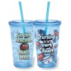 Hot sale Acrylic cup with straw 16oz acrylic tumbler Acrylic drinking cup