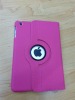 Newest oblique grain rotating leather case for ipad mini