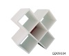 square 4 cubes wall shelf