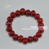 Jingdezhen craft Ceramic Red Beads Bangle