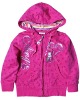 F3009#FUCHSIA Winter child martha cartoon hooded jacket