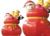 2012 new design lovly inflatable christmas stocking