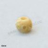 Hot Carved round 6mm bone beads