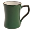 TWO Color Stoneware Mug with Special Handle