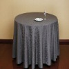 hotel jacquard gray table cloth