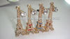 YPD-03 New fashion eiffel tower crystal dust plug for 3.5mm mobile phone