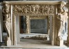 marble fireplace