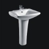 053 BASIN WITH PEDESTAL