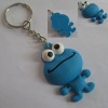 frog pvc keychain