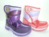 2012 hot sell bright color ankle boot for kids