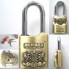 Professional Security Alarm Padlock with high sensitive vibration and moving sensor