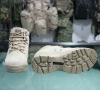 Desert durable steel toe military boots army shoes fashionable with zipper high quality