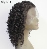 Cheaper beauty popular style synthetic front lace wig