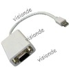 Mini Display Port to VGA Cable Adapter for Mac MacBook (Original chip from USA,CE/FCC, RoHS )