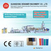 PP/PS 3 layer sheet plastic extrusion machinery with screw dia 105/65mm and max output PP 400Kgs/h LJPG105/65-1000.