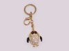 lovely penguin keychain with rhinestones HYKC-001