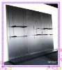 Multifunctional&High Capacity Metal or Wood Boutique Wall Display Shelf