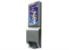 19 inch LCD ad playesr with automatic soap dispenser