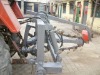 With teeth made of spring steel base and silver brazing cemented carbide teeth tip ditching hard soil with stone chain trencher