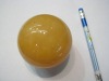 yellow milk jade stone sphere ball