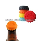 silicon beer saver for beer bottles