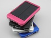 5000mah solar mobile power bank