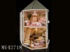 funny!!wooden European family combination toy