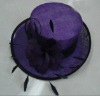 Fashion elegant sinamay hat