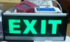 Exit Sign LED Emergency Light - AC 100V~240V