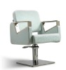 White Salon barber chair