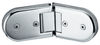 Zinc Alloy Glass Door Shower Hinge JM-603