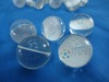 transparent acrylic ball with eredivisie marble with 3D minatur inside the marde