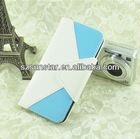 Colorful leather skin case for iphone5