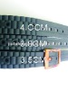 2112 new products silicone rubber watchband shape belt