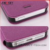 hot pink leather cases for iphone5, credit card leather case for iphone 5 case