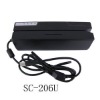 USB magnetic card reader/writer compatible with MSR-206