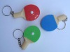 Promotion Racket Type Lovely Key Ring With LED Light