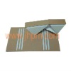 Matte rigid cardboard collapsing box for 2 bottle wines